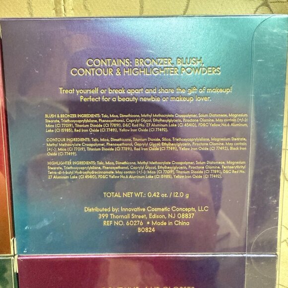 Make up Set (Face Palette, Lip Gloss, Eye Shadow Palette) NEW never used - Picture 9 of 11